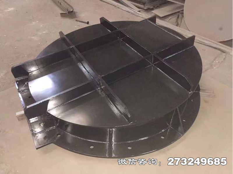 鷹潭鑄鐵圓形抗震拍門