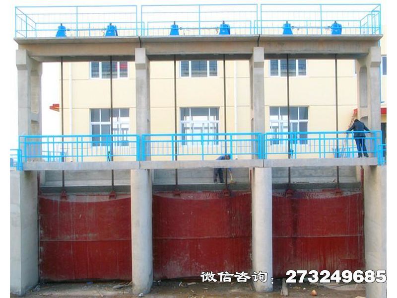 鐘樓截流鑄鐵方形排水閘